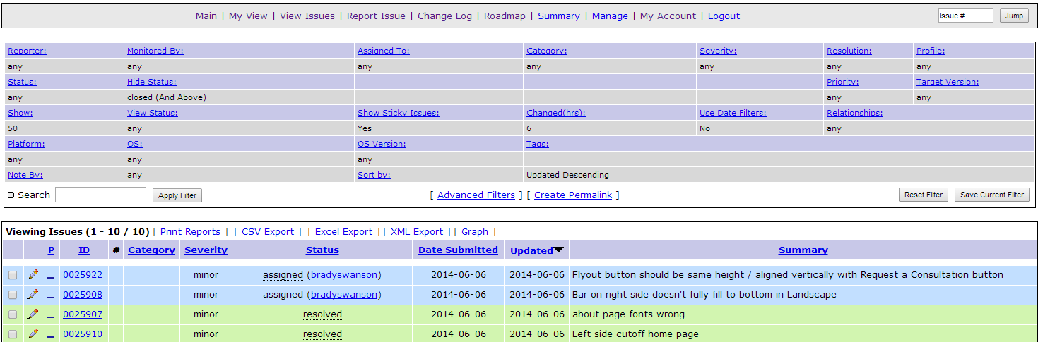 Bug Reporting Tool In Php