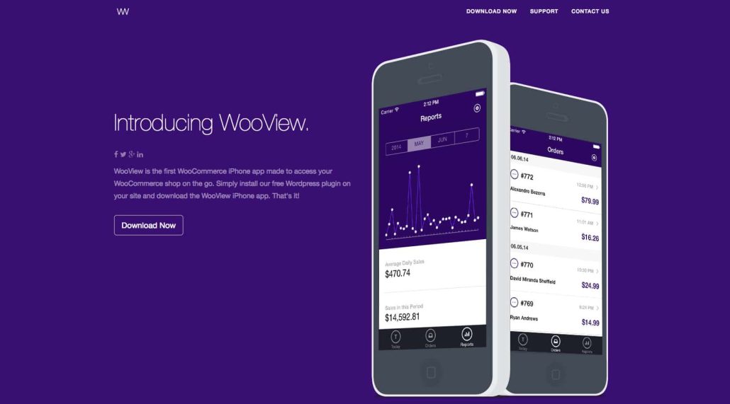 ui accessibility | a commerce mobile application is advertised with deep purple color scheme