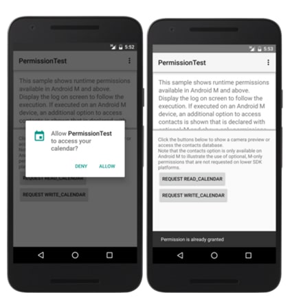 Android app permissions 3